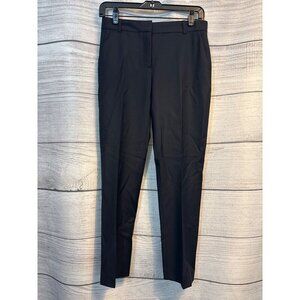 Joseph Ange Black Super 100 Wool Trousers Size 34